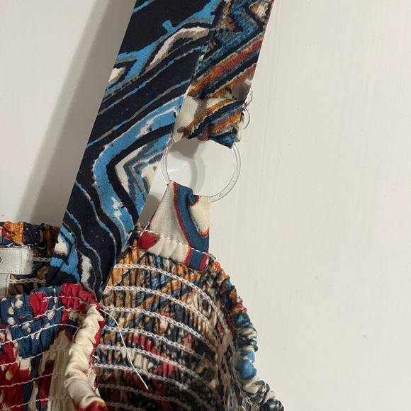 💝 Small Colorful Multi Patterned Maxi Dress - Picture 9 of 14